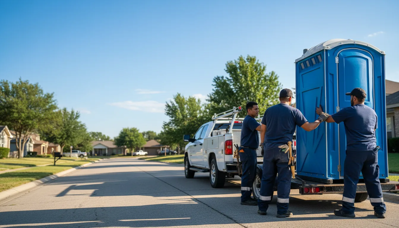 Portable Toilet Rental in Easley, SC near me